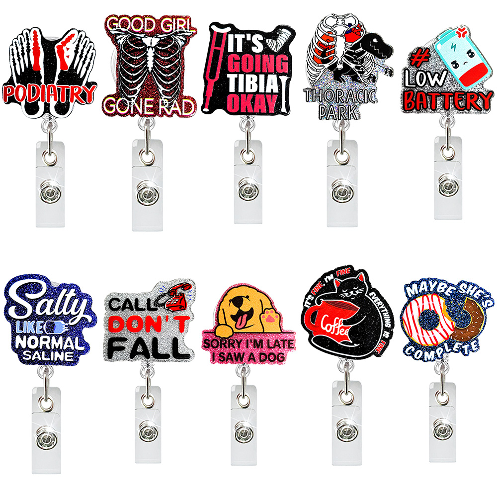 Xray Tech Accessories - Creative Medical Nnimals Words Style Rotate