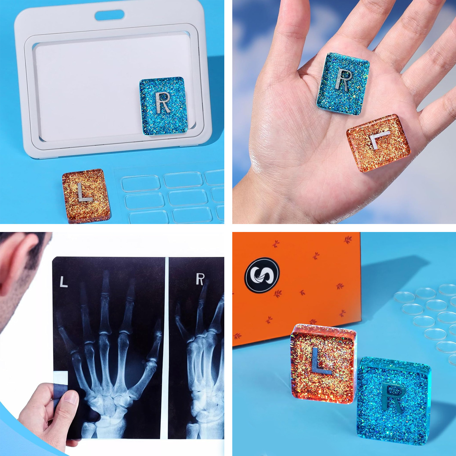 Xray Tech Accessories - Resin X-Ray Markers Reusable Xray Markers