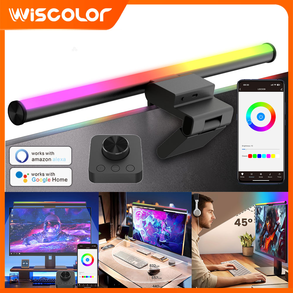 Tech Desktop Accessories - Screen Hanging Lamp Monitor Light Bar