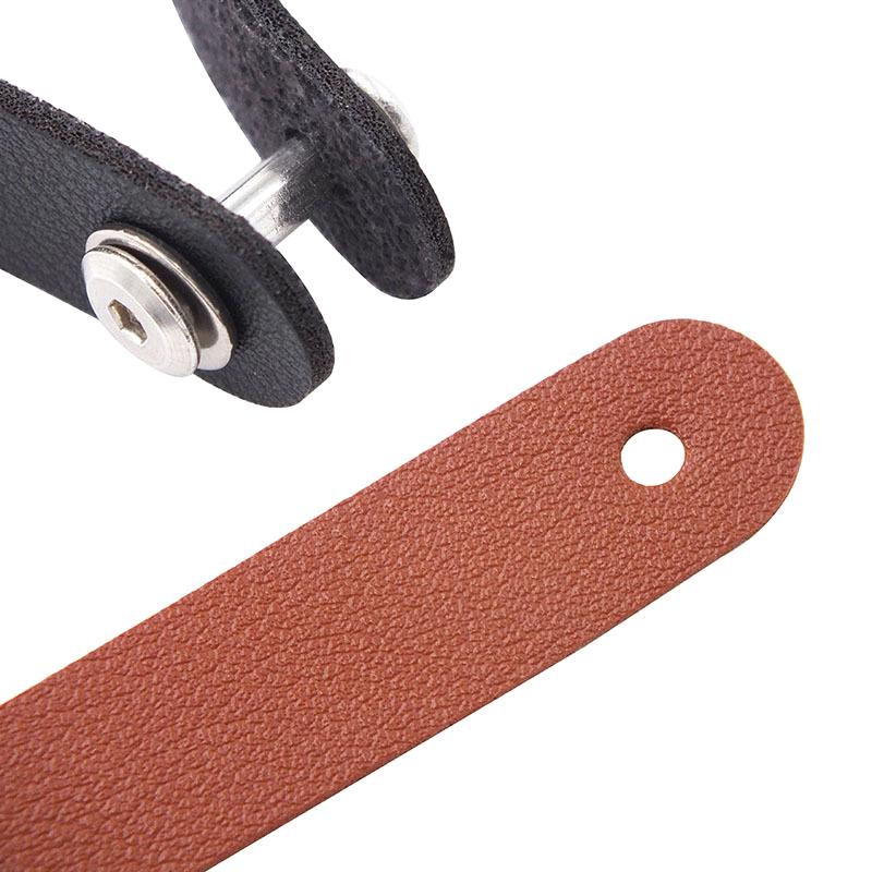 Tech Accessories Bag - New PU Pull Strap Belt Front