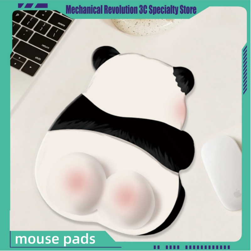 Tech Desktop Accessories - Cute Panda Mouse Pad 2024 New