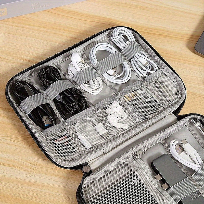 A Multi-Pocket Electronic Acce - đánh giá và giá Tech Accessories Travel Organizer Pouch