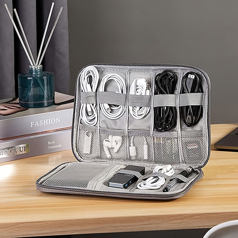 A Multi-Pocket Electronic Acce - đánh giá và giá Tech Accessories Travel Organizer Pouch
