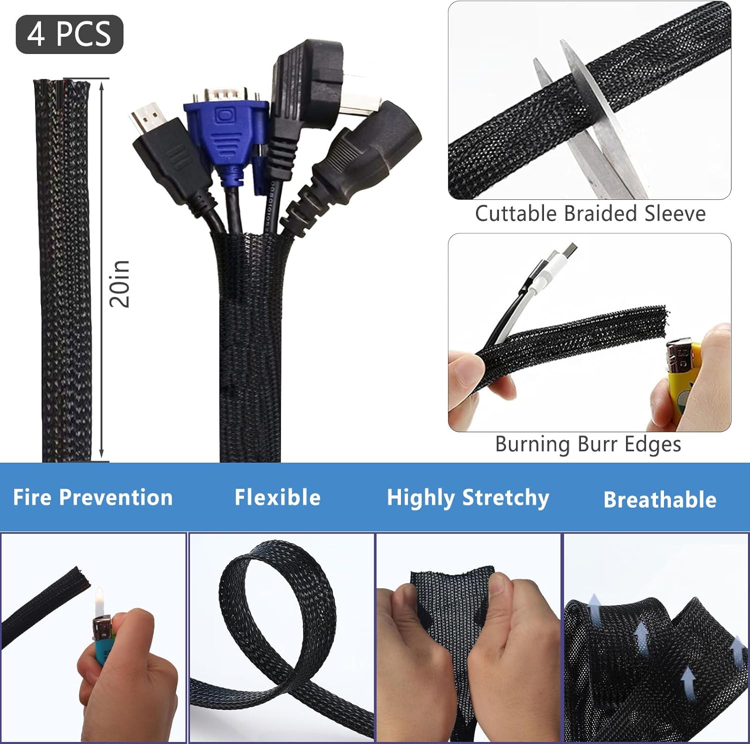 327 PCS Cable Management Kit - - đánh giá và giá Desk Cable Clip