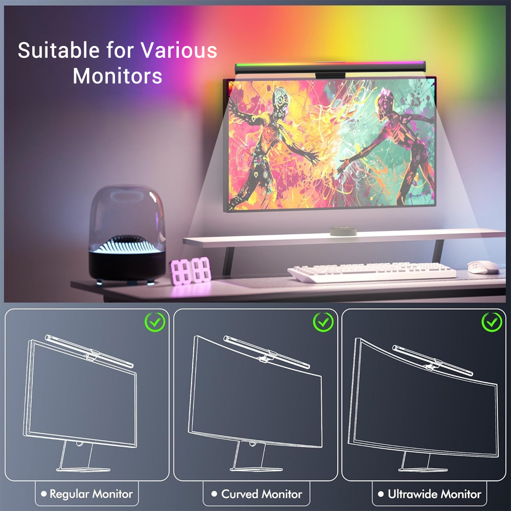 Screen Hanging Lamp Monitor Li - đánh giá và giá Tech Desktop Accessories