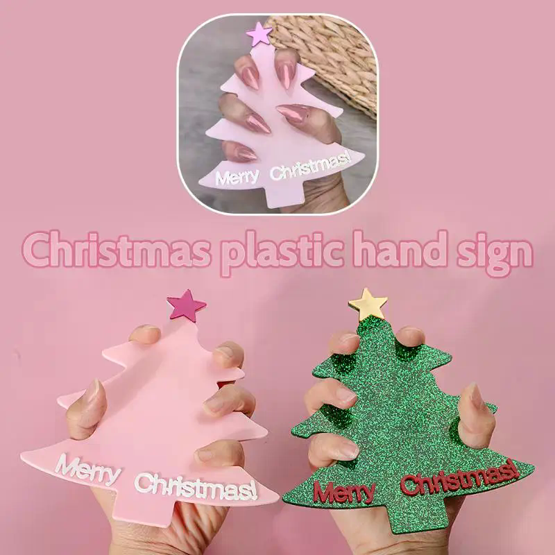 Christmas Tree Nail Art Displa - đánh giá và giá Tech Accessories Photo