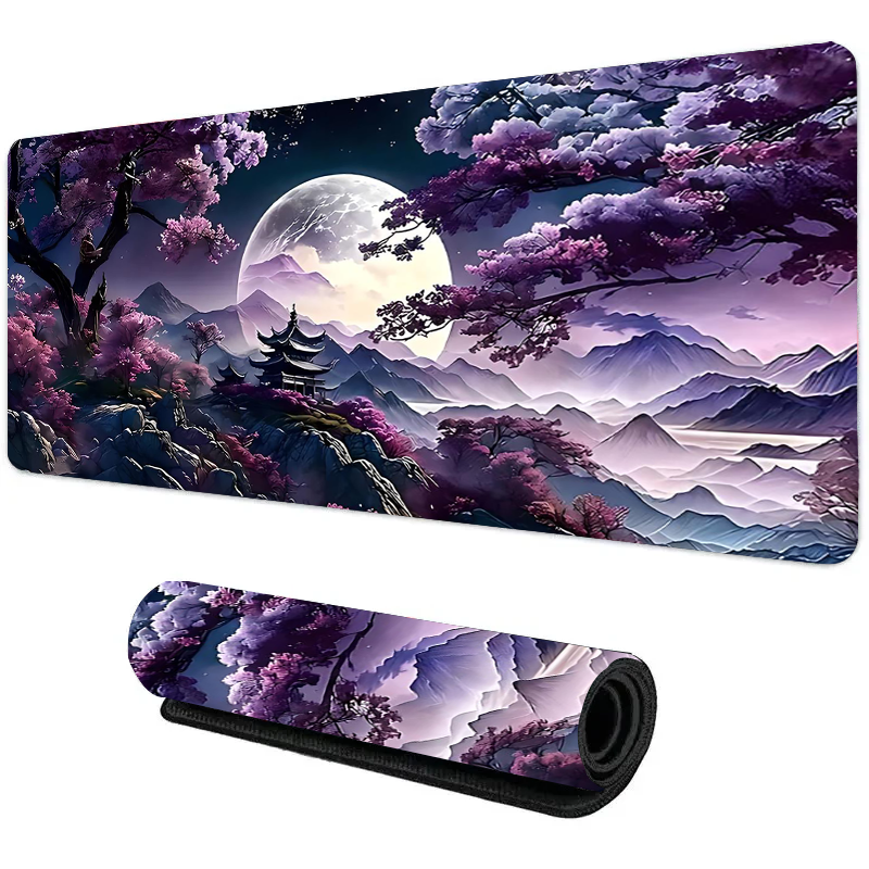 Purple mountain moon Mouse Pad - đánh giá và giá Tech Desktop Accessories