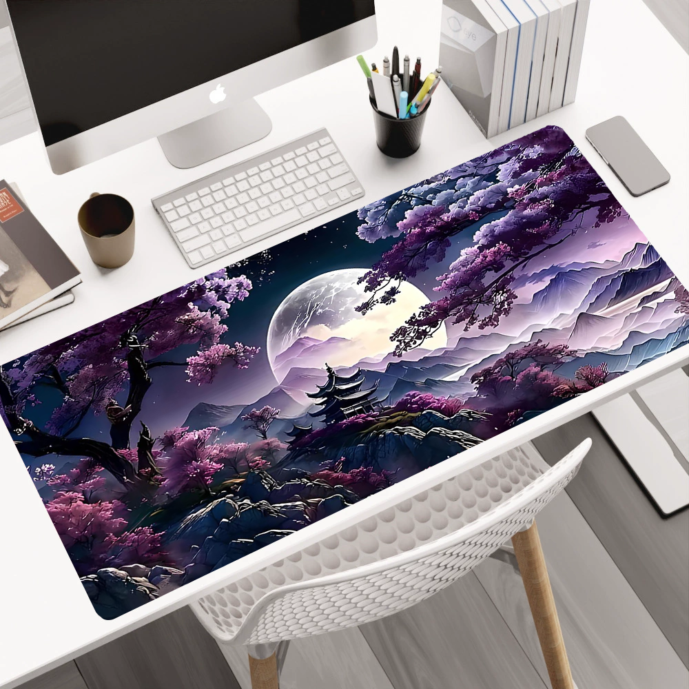 Purple mountain moon Mouse Pad - đánh giá và giá Tech Desktop Accessories