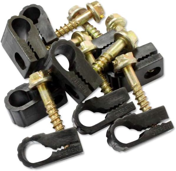 Coaxial Cable Clips - 100 Pack - đánh giá và giá Desk Cable Clip