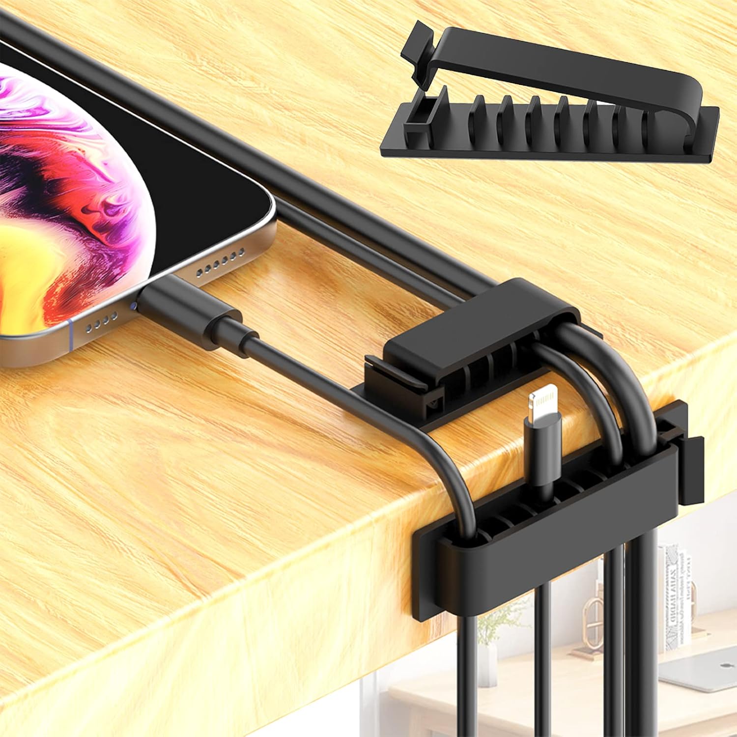 192 Pcs Cable Management Kit W - đánh giá và giá Desk Cable Clip