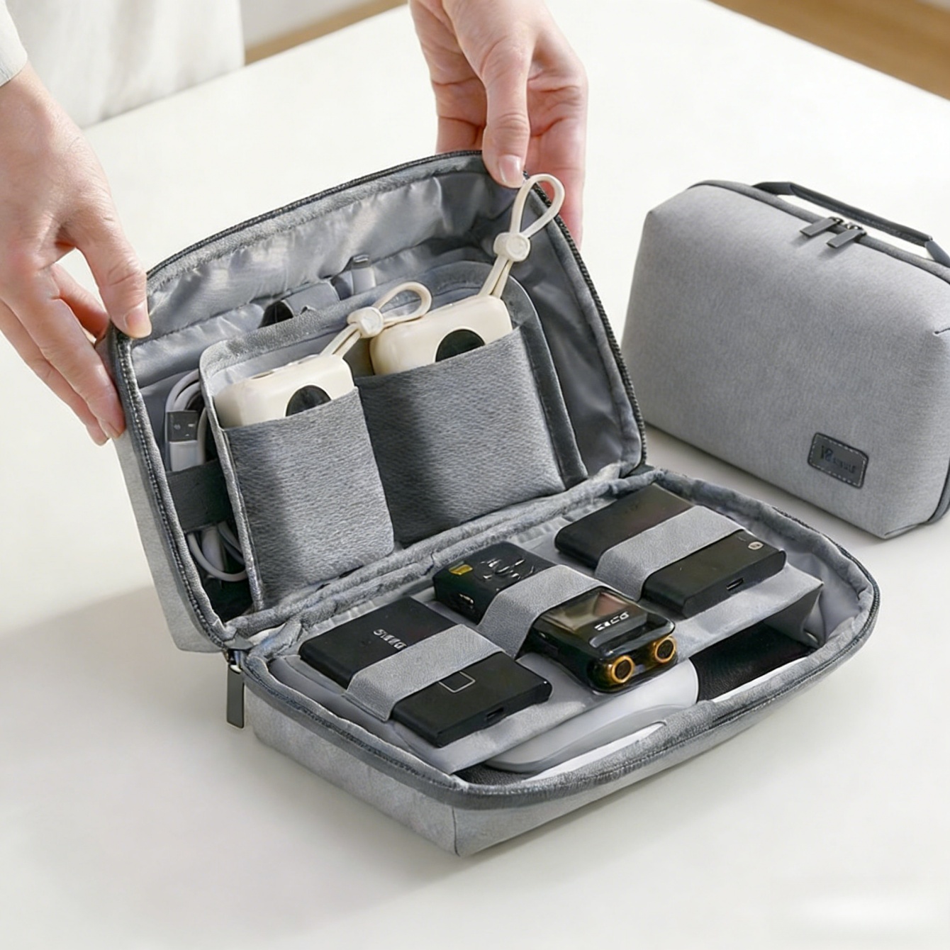 1Pc Electronics Organizer Trav - đánh giá và giá Tech Accessories Travel Organizer Pouch