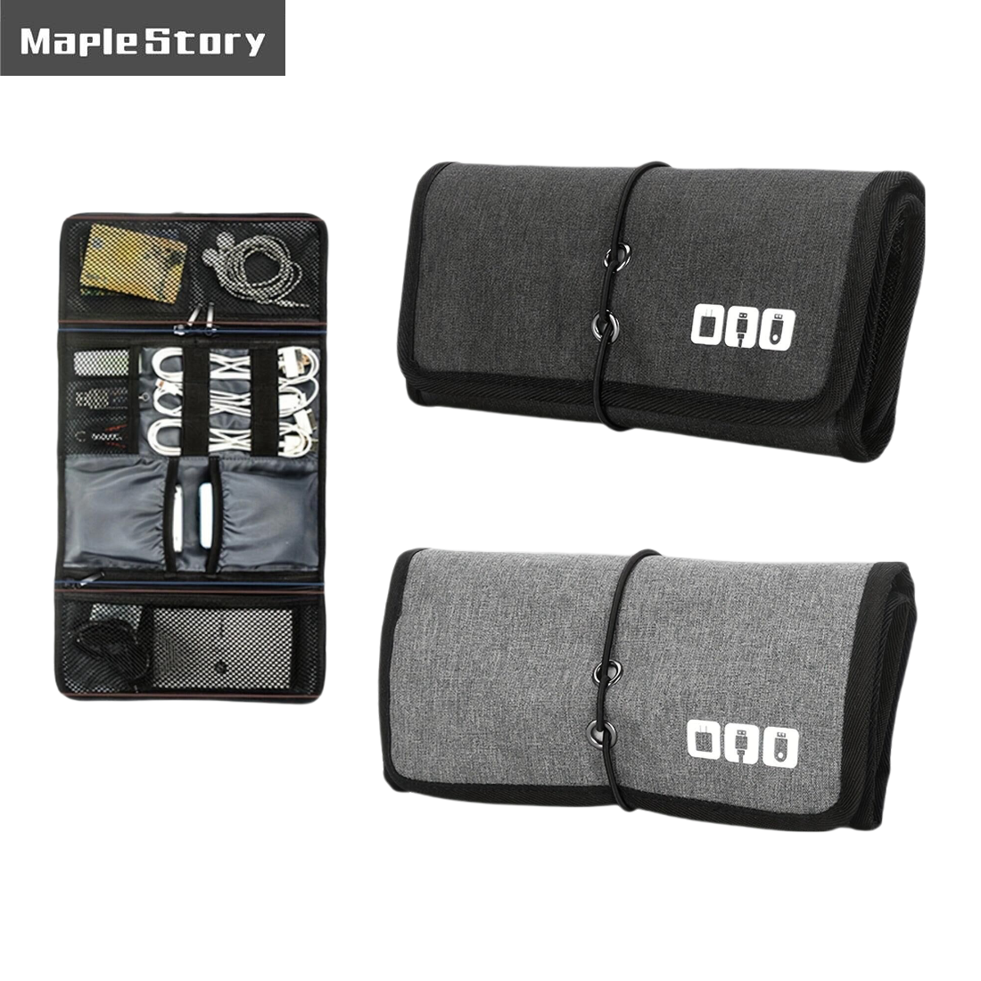 Travel Cable Storage Bag，Elect - đánh giá và giá Tech Accessories Travel Organizer Pouch