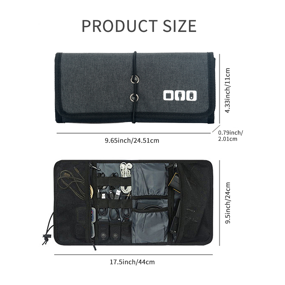 Travel Cable Storage Bag，Elect - đánh giá và giá Tech Accessories Travel Organizer Pouch