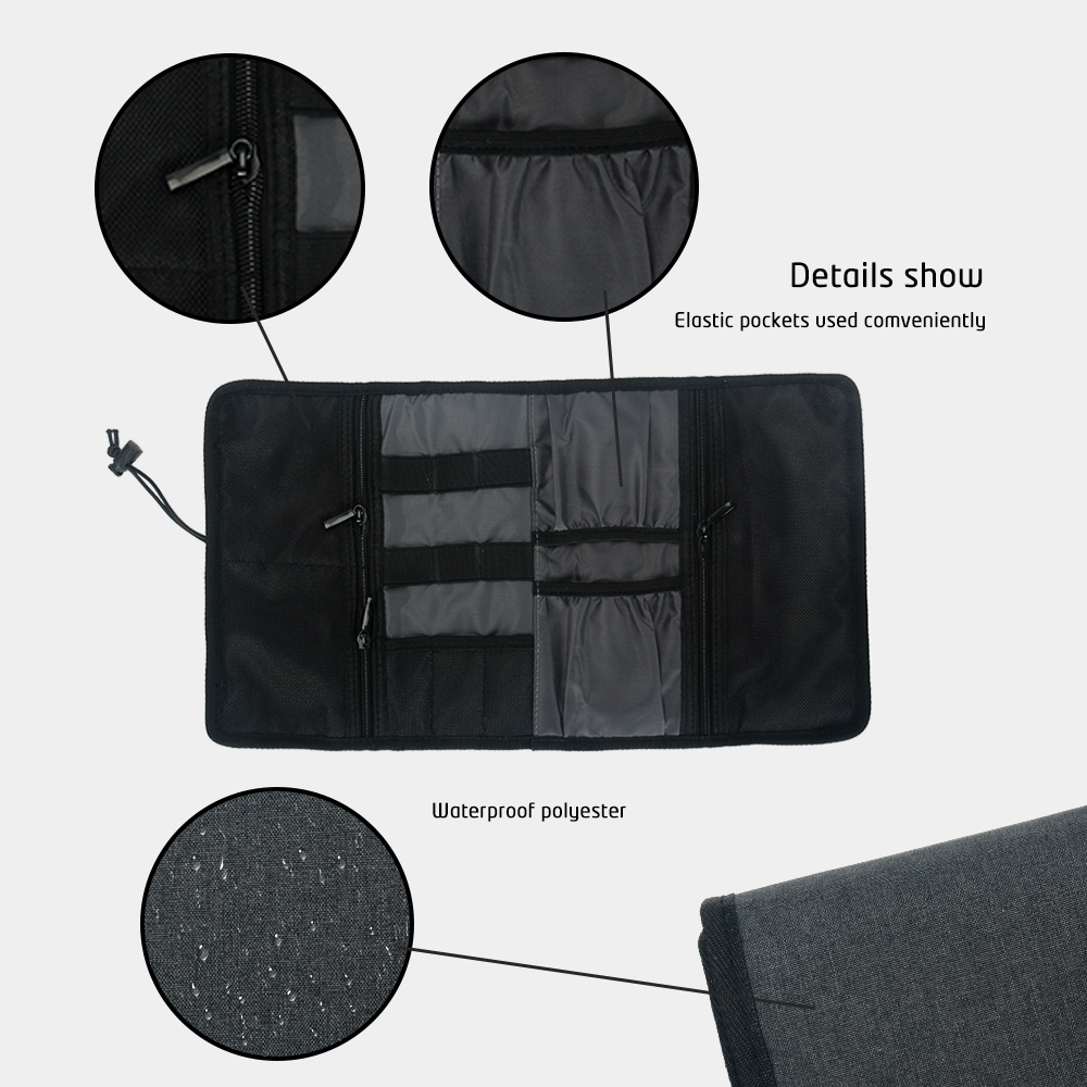Travel Cable Storage Bag，Elect - đánh giá và giá Tech Accessories Travel Organizer Pouch