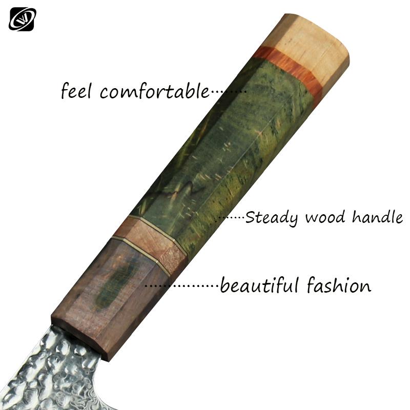 Damascus Kitchen Knife, 8 inch - đánh giá và giá High Tech Kitchen Accessories