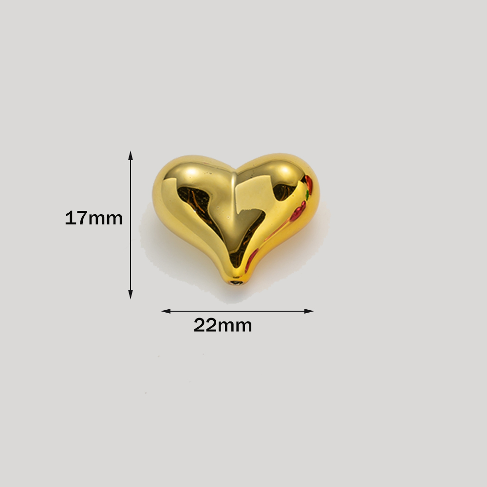 10pcs Colorful Acrylic Heart L - đánh giá và giá Y2K Tech Accessories