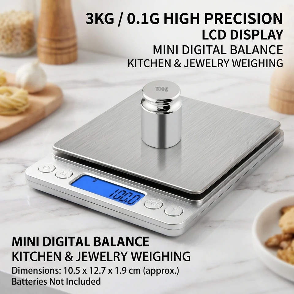 3KG High-Precision Electronic  - đánh giá và giá High Tech Kitchen Accessories