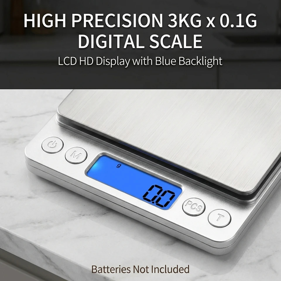 3KG High-Precision Electronic  - đánh giá và giá High Tech Kitchen Accessories