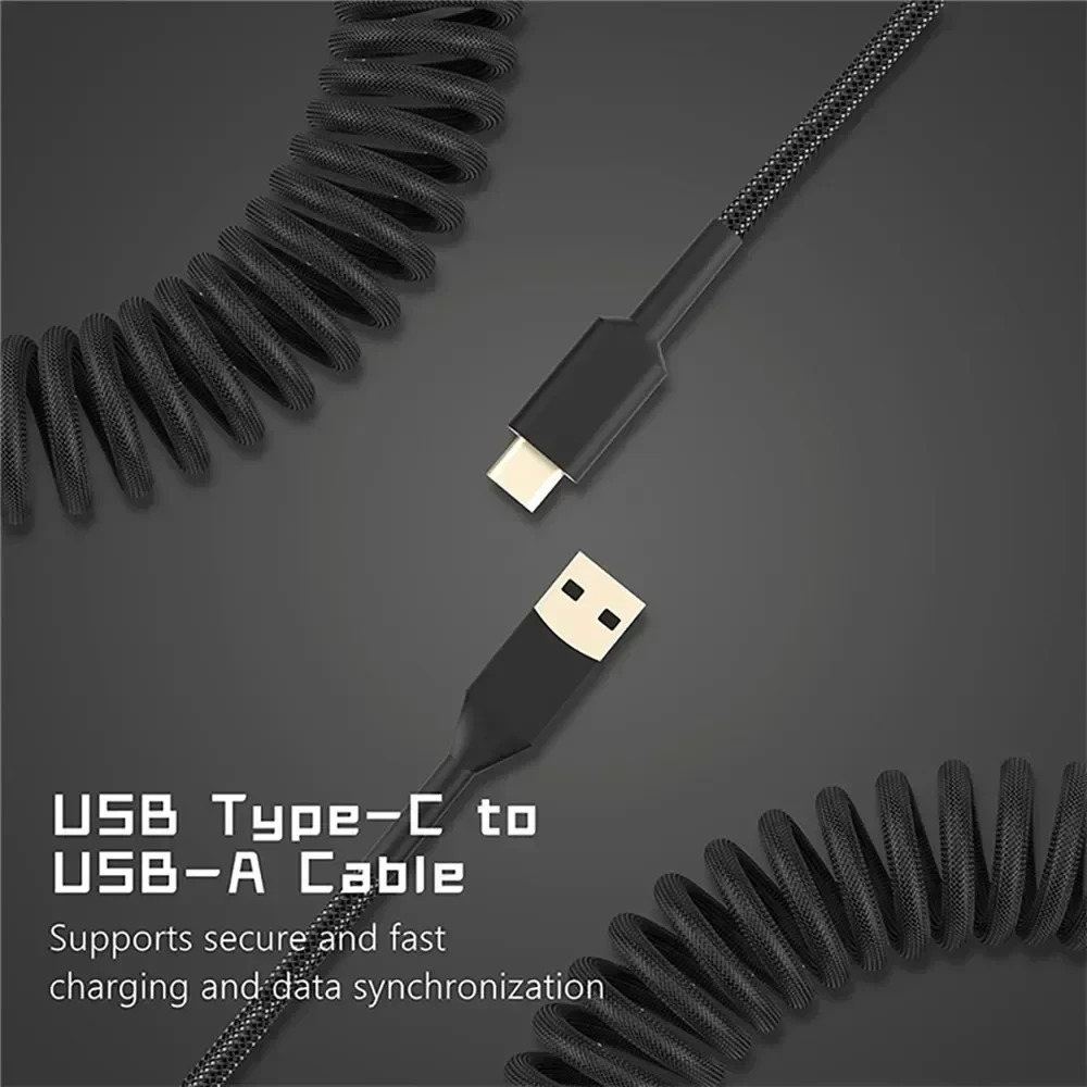 Aviator Coiled Keyboard Cable, - đánh giá và giá Tech Desktop Accessories