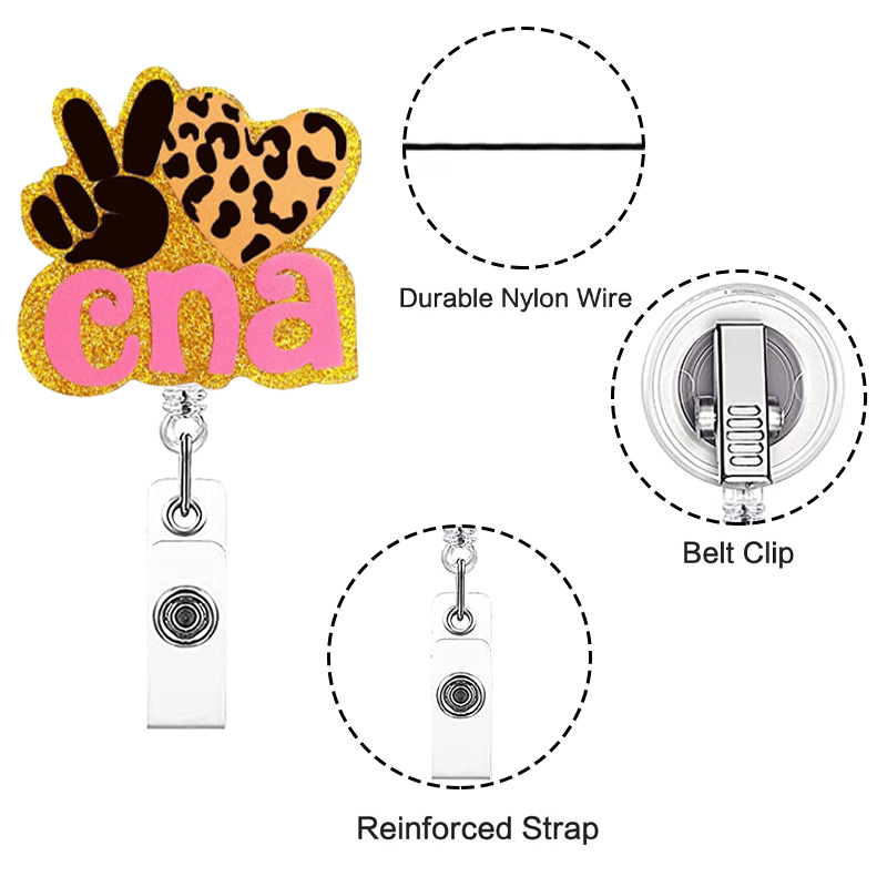 New Glitter Acrylic Nurse Badg - đánh giá và giá Xray Tech Accessories