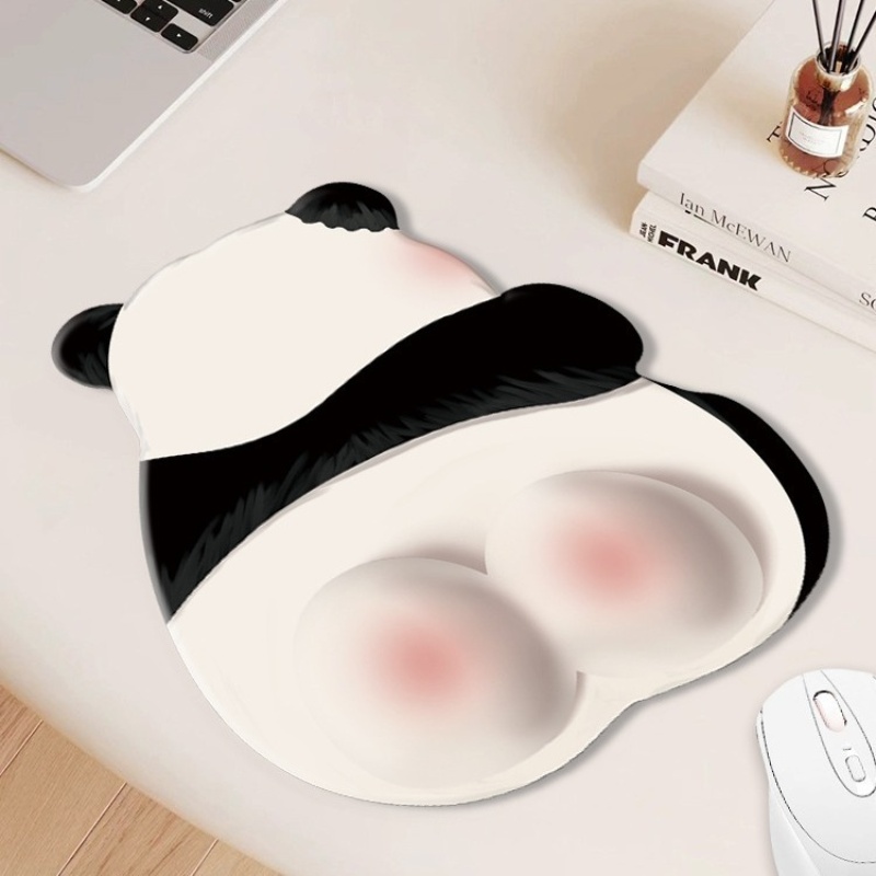 Cute Panda Mouse Pad 2024 New  - đánh giá và giá Tech Desktop Accessories