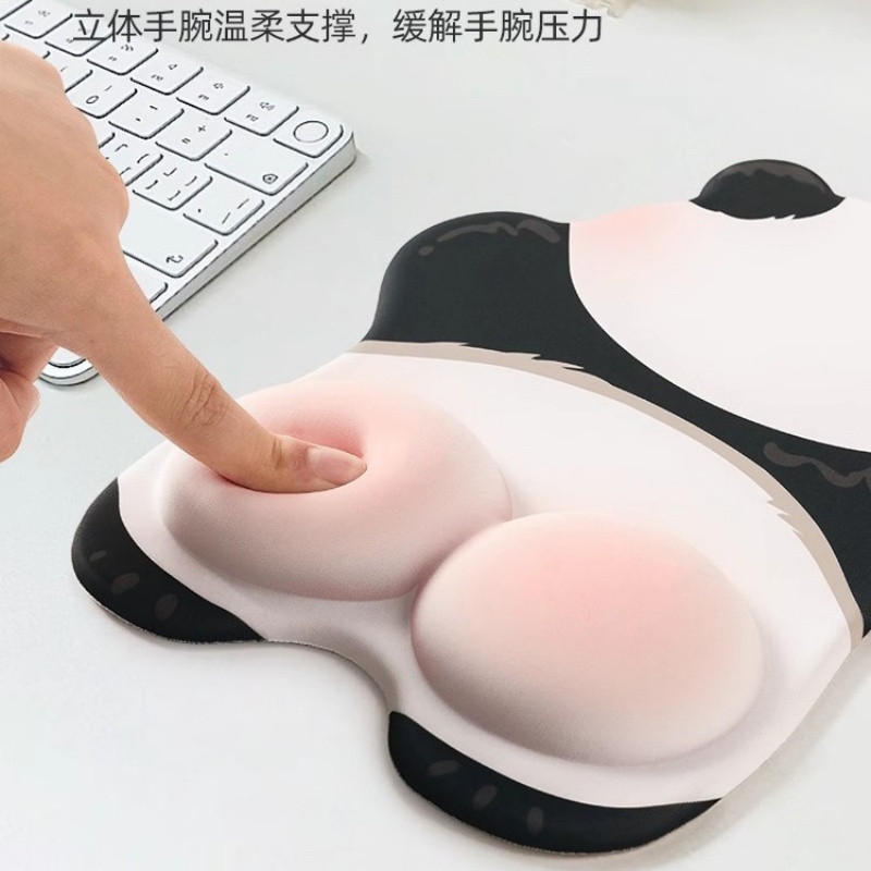 Cute Panda Mouse Pad 2024 New  - đánh giá và giá Tech Desktop Accessories