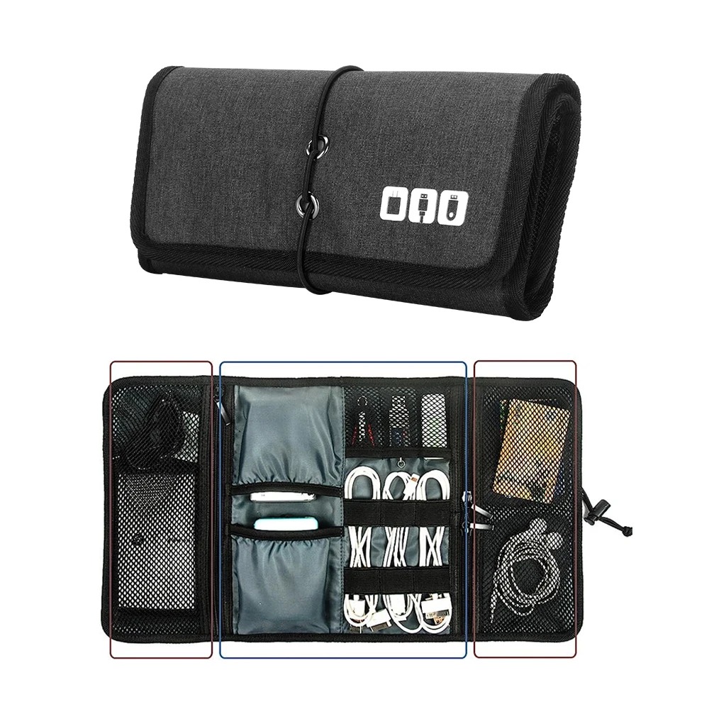 Electronic Organizer Cord Pouc - đánh giá và giá Tech Accessories Travel Organizer Pouch