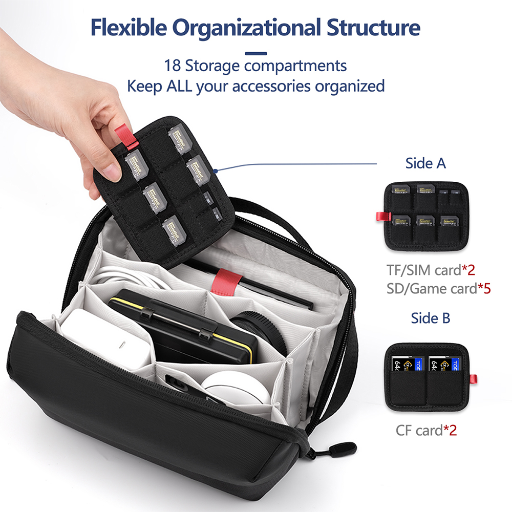 Electronic Organizer Travel Ca - đánh giá và giá Tech Accessories Travel Organizer Pouch