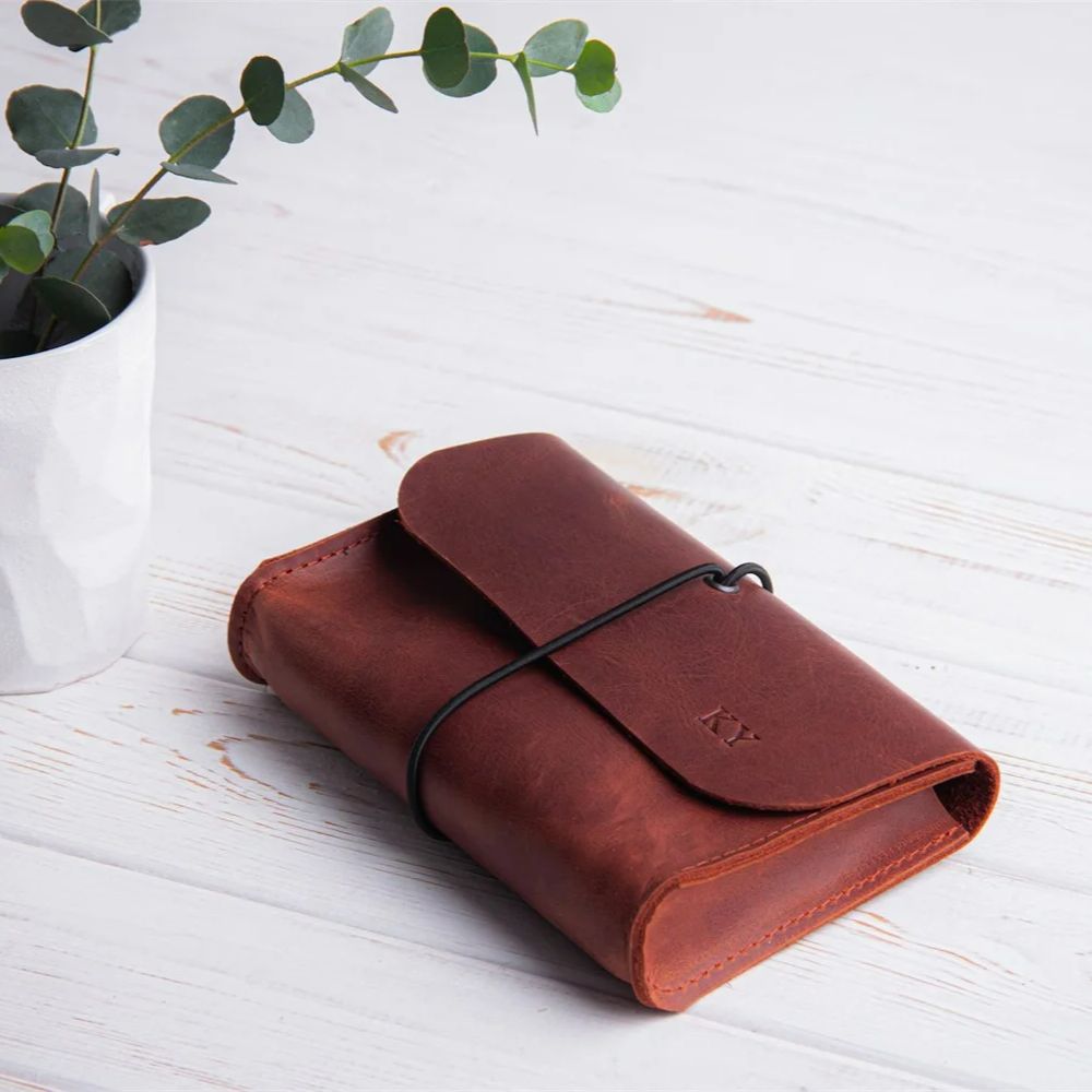 Genuine Leather MacBook Mouse  - đánh giá và giá Tech Accessories Travel Organizer Pouch