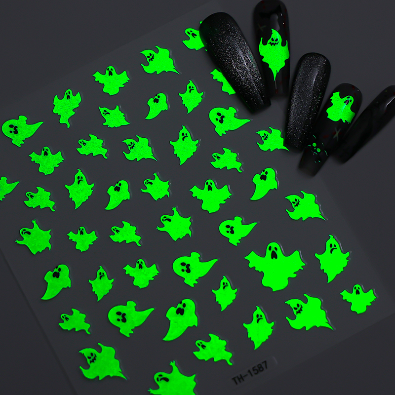 3D Halloween Nail Art Stickers - đánh giá và giá Y2K Tech Accessories